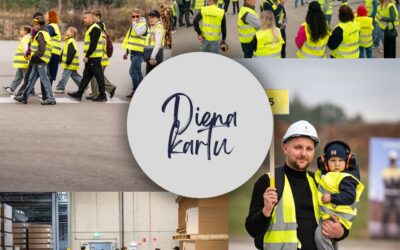 “DIENA KARTU” SUVIENIJO DARBUOTOJUS, JŲ ŠEIMAS IR DRAUGUS