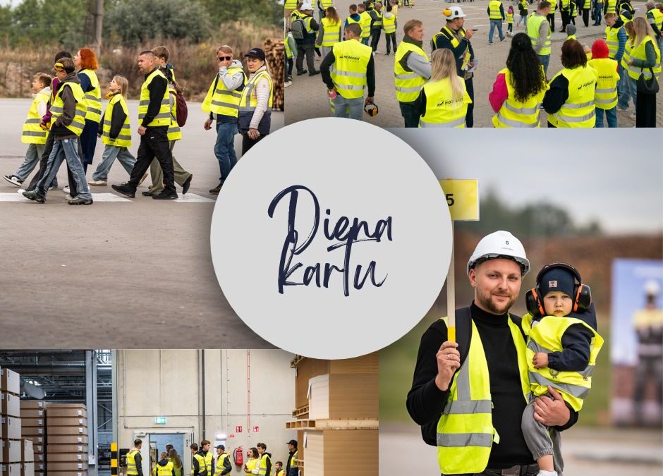 “DIENA KARTU” SUVIENIJO DARBUOTOJUS, JŲ ŠEIMAS IR DRAUGUS